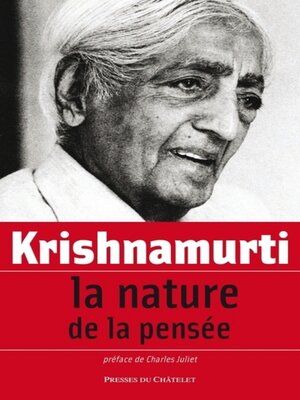 cover image of La nature de la pensée